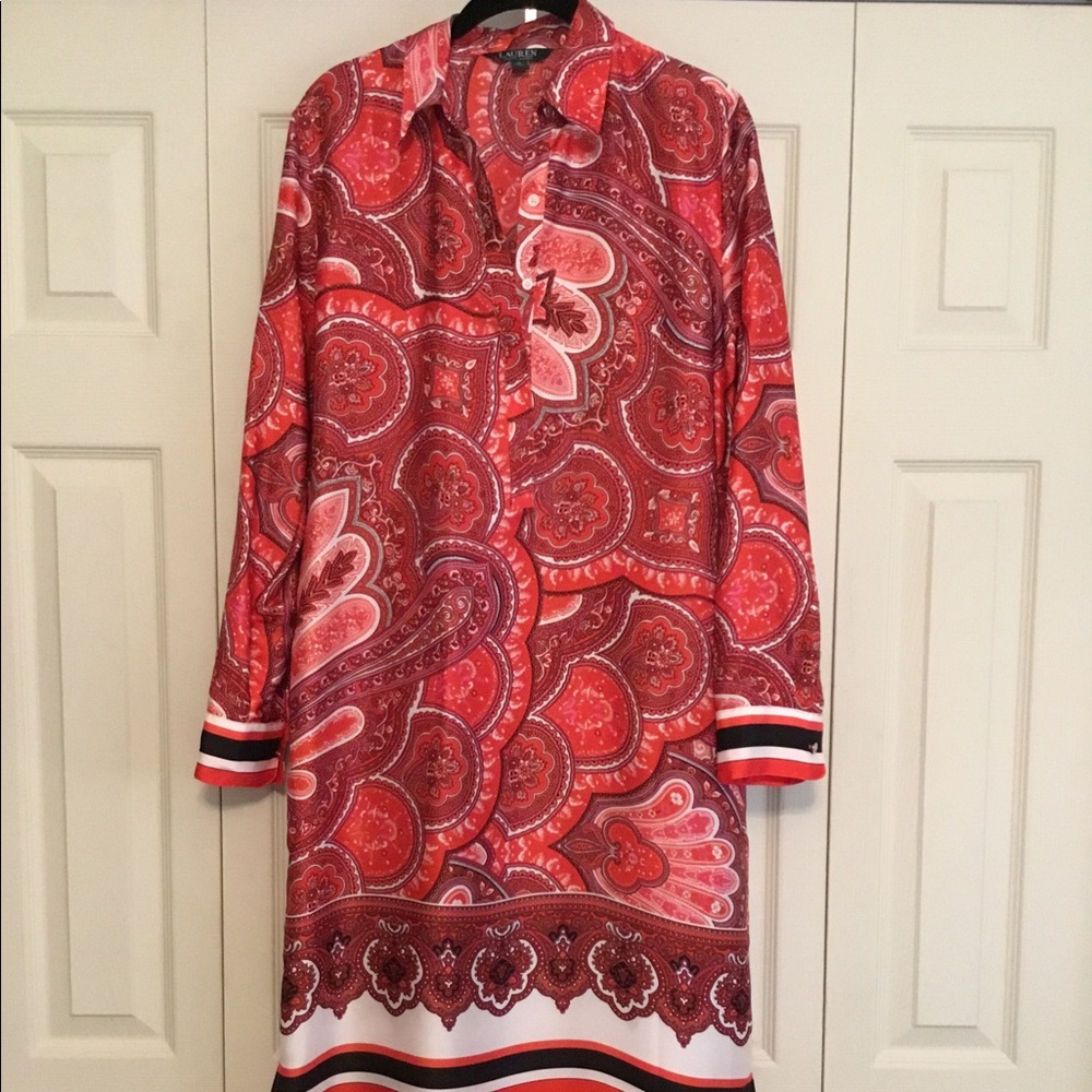 Ralph Lauren shirt dress with pockets